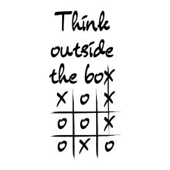 Think outside the box-x-x