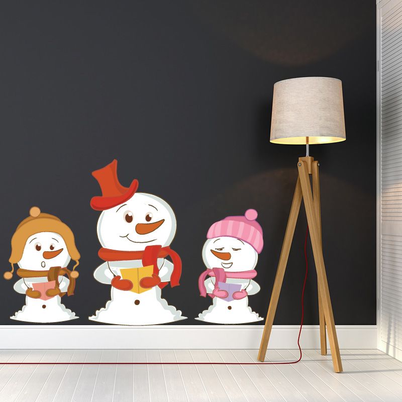 Stickers bonhomme de neige noël fête