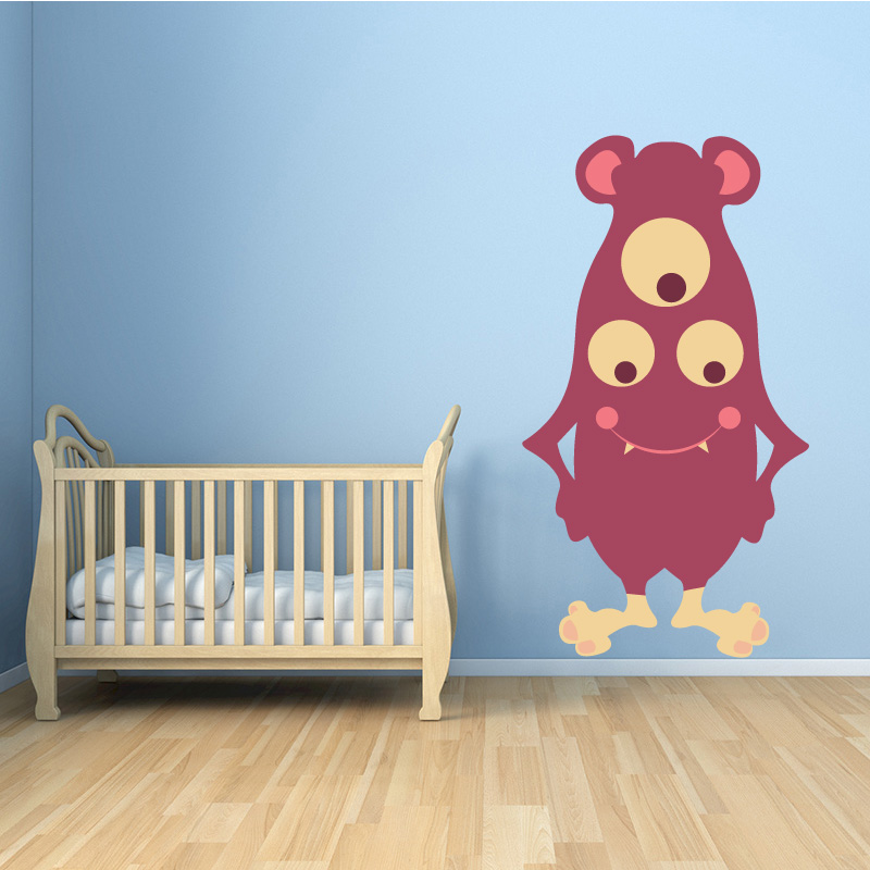 Sticker monstre pour enfant