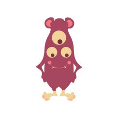 Monstre &agrave; trois yeux