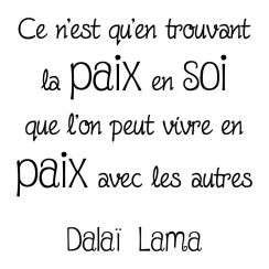 Dalaï Lama : trouver la paix