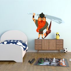 Terrible guerrier viking