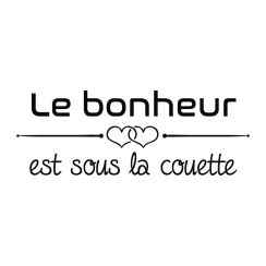 Le bonheur est sous la couette