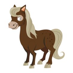 Cheval cartoon