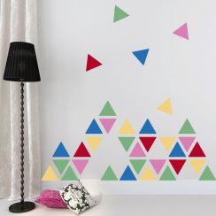 Triangles color&eacute;s