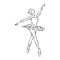 Danseuse sur pointe