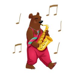 Ours saxophoniste