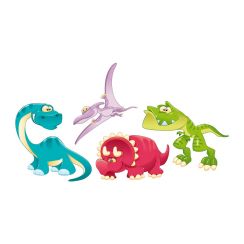 Quatre dinosaures