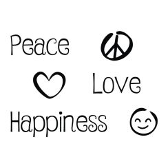 Peace, Love, Happiness