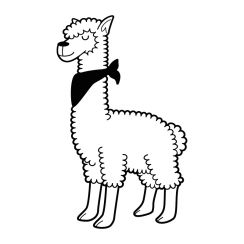 Le lama sympa