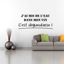 Stickers muraux amusants et humoristiques : citations, dessins