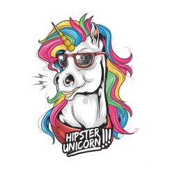 Licorne Hipster