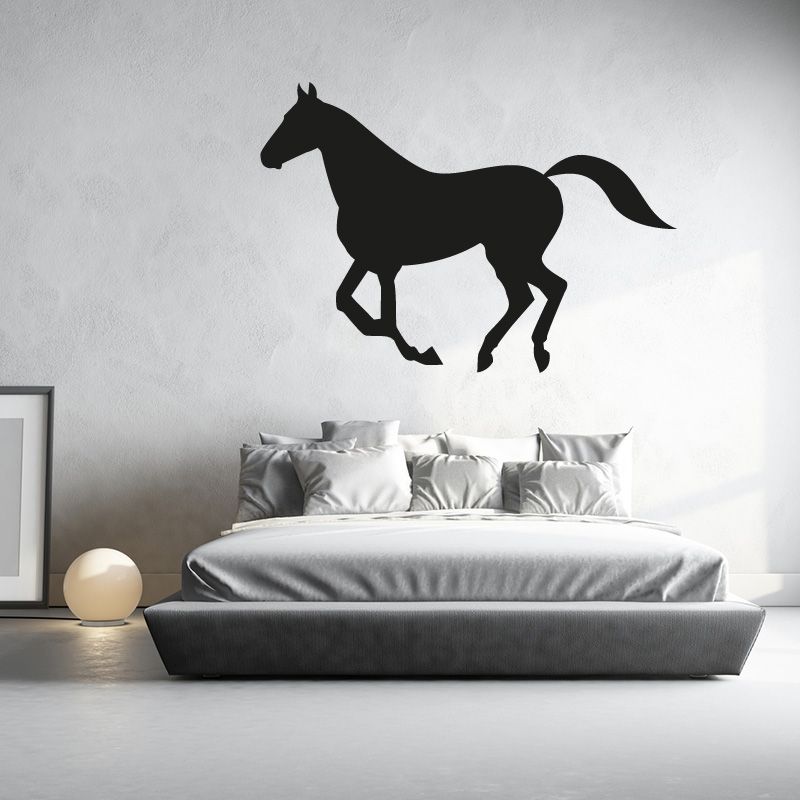 Sticker mural Cheval au galop > Décomotif