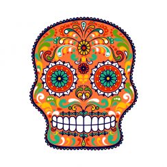 Calavera orange