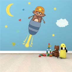Chat dans l'espace